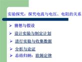 沪科版初中物理九年级全一册 15.2 科学探究：欧姆定律 课件（21张PPT）