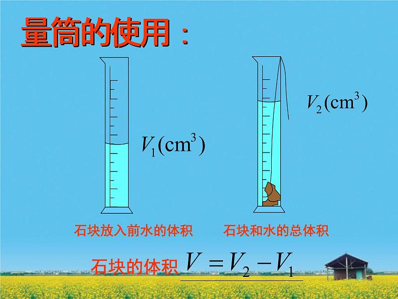 人教版八年级物理上册：6.3测量物质的密度（共30张PPT）课件第7页