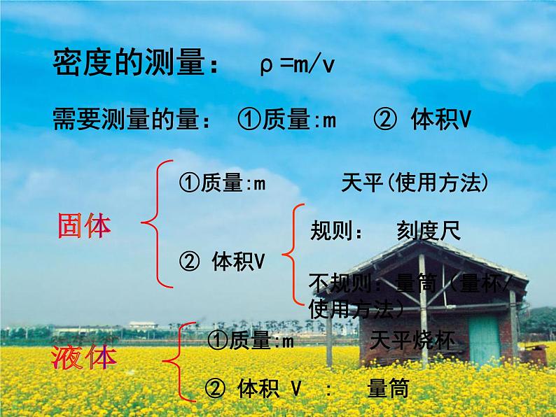 人教版八年级物理上册：6.3测量物质的密度（共30张PPT）课件第8页