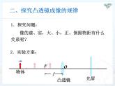 人教版八年级物理上册：5.3凸透镜成像的规律（共19张PPT）课件