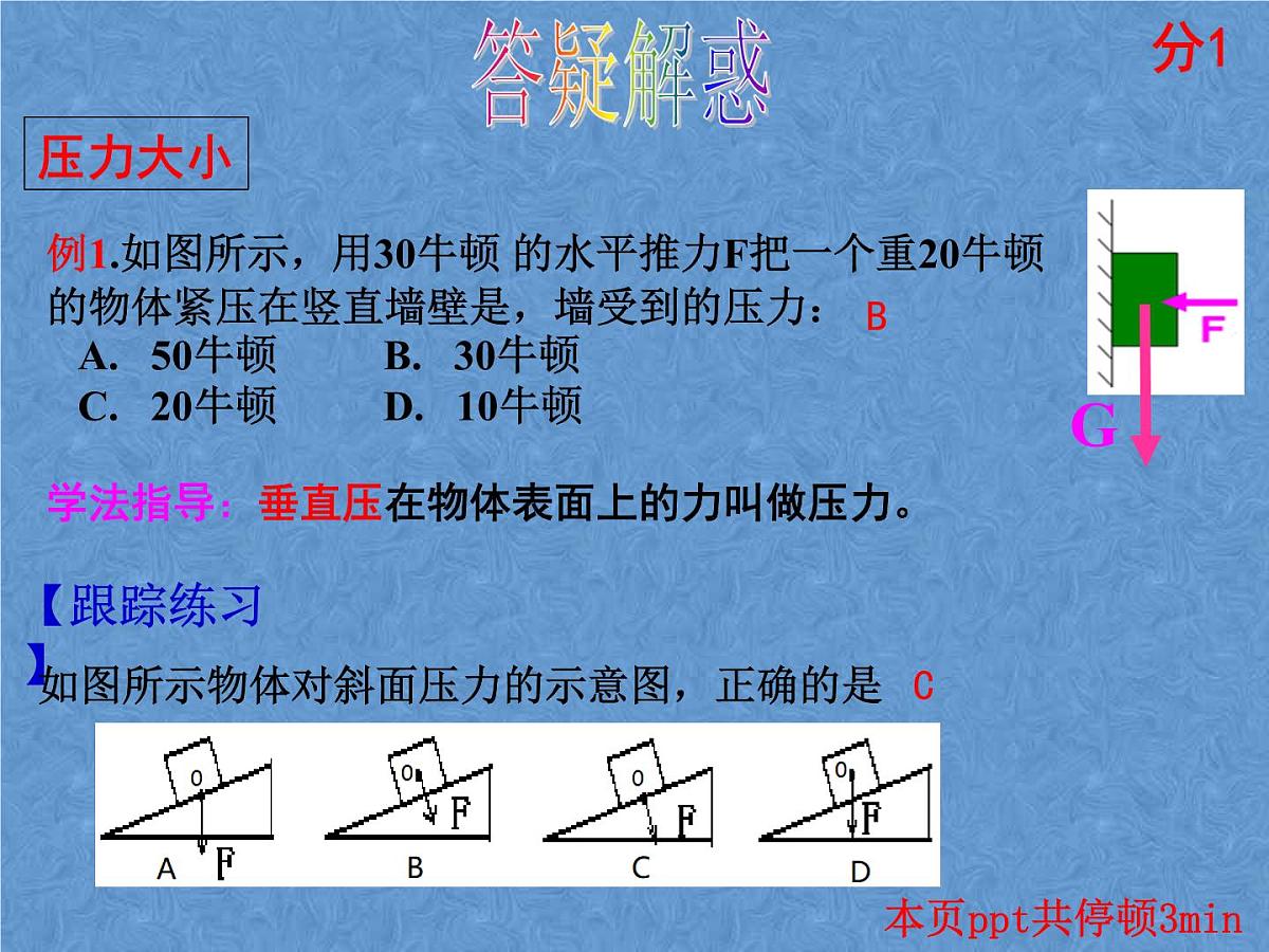 人教版中考一轮复习之压强复习课件第3页