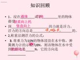 八年级物理下册9-2阿基米德原理课件（新版）粤教沪版