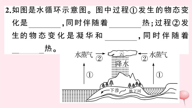 2019秋八年级物理上册4-5水循环与水资源习题课件（新版）粤教沪版03