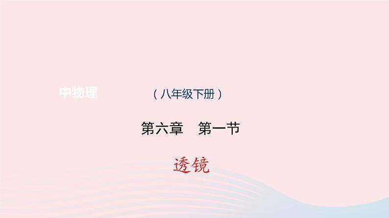 八年级下物理课件八年级物理下册6-1透镜课件新版北师大版_北师大版02