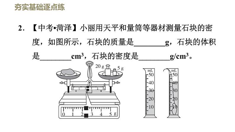 八年级上物理课件2-3-2测量物质的密度_北师大版06