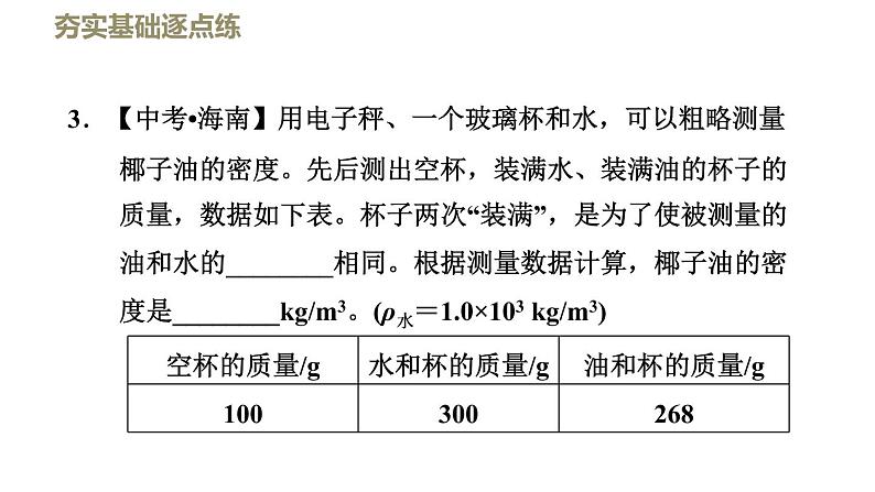 八年级上物理课件2-3-2测量物质的密度_北师大版08
