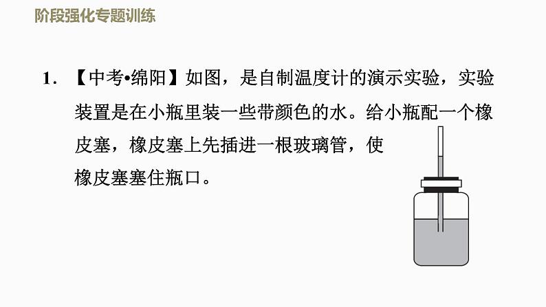 2021-2022学年八年级上物理课件阶段强化专题训练    专训    温度计_北师大版03