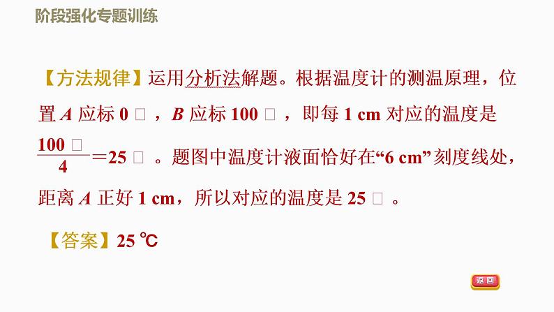 2021-2022学年八年级上物理课件阶段强化专题训练    专训    温度计_北师大版06