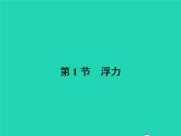 2021年人教版八年级物理下册10.1浮力 课件(含答案)