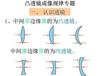 人教版八年级上册第3节 凸透镜成像的规律课文内容ppt课件