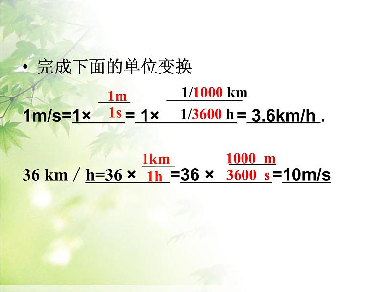 1.3 运动的快慢 PPT课件06