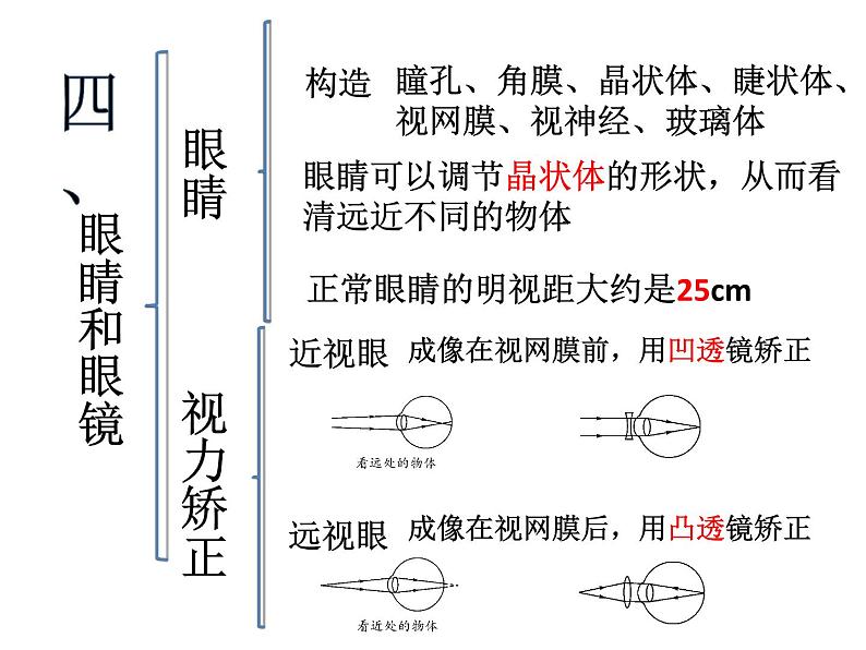 人教版八年级物理上册第五章透镜及其应用复习课共27页 课件08