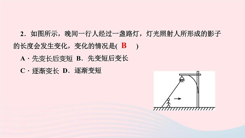 第四章 光现象 阶段检测第3页