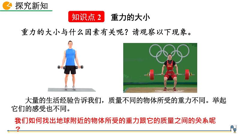 第七章 第3节  重力 精品课件（含视频素材）_人教物理八下07