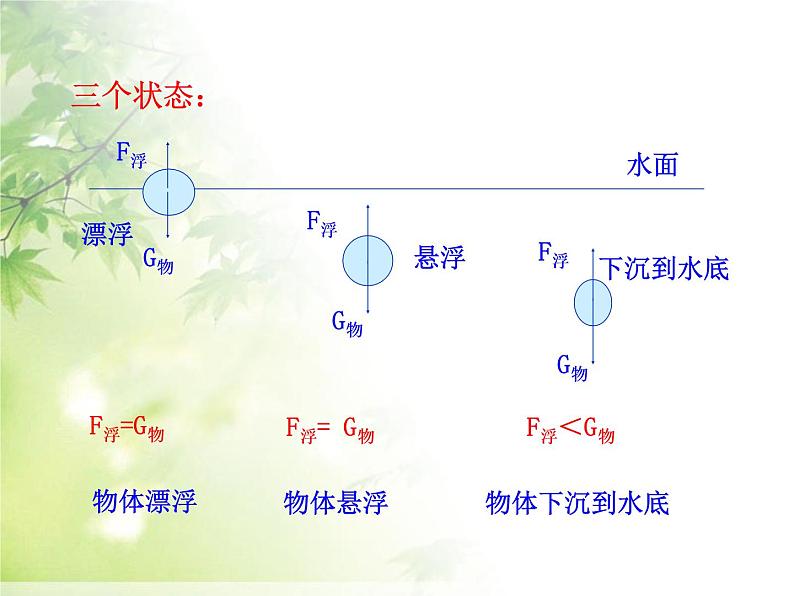 八年级下物理课件八年级下册物理课件《物体的沉浮条件及应用》  人教新课标 (6)_人教新课标第8页