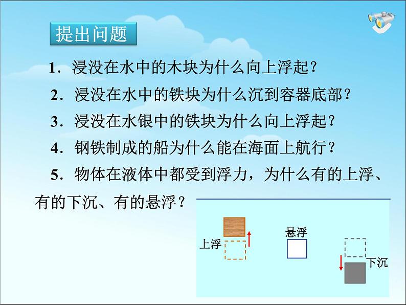 八年级下物理课件八年级下册物理课件《物体的沉浮条件及应用》  人教新课标 (9)_人教新课标第2页