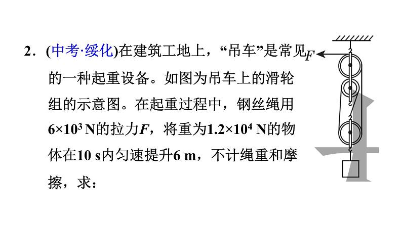 八年级下物理课件滑轮组机械效率的计算_人教新课标第6页