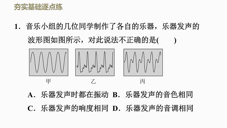 八年级上物理课件1-2-2 乐器与音乐_苏科版第4页