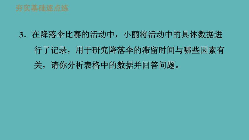 八年级上物理素材1-3活动：降落伞比赛_教科版 课件06