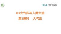 初中物理粤沪版八年级下册3 大气压与人类生活授课ppt课件