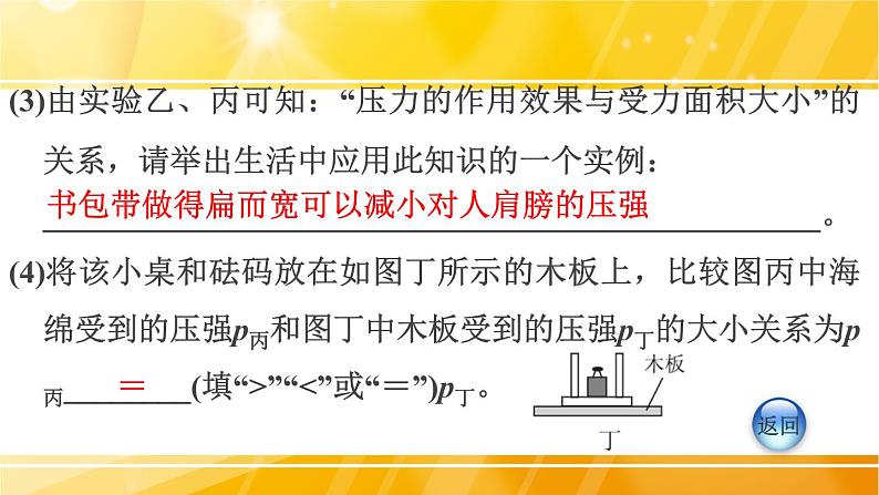 八年级下物理课件专题技能训练七 2 压强的科学探究_沪粤版04