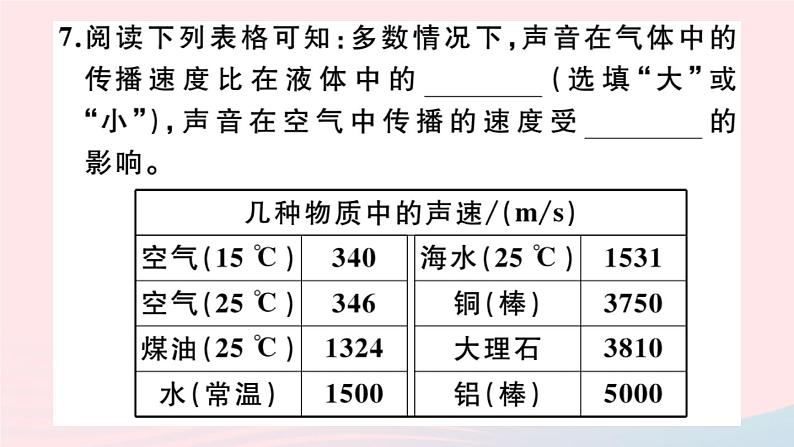 2019秋八年级物理全册第三章声的世界第一节科学探究：声音的产生与传播习题课件（新版）沪科版06