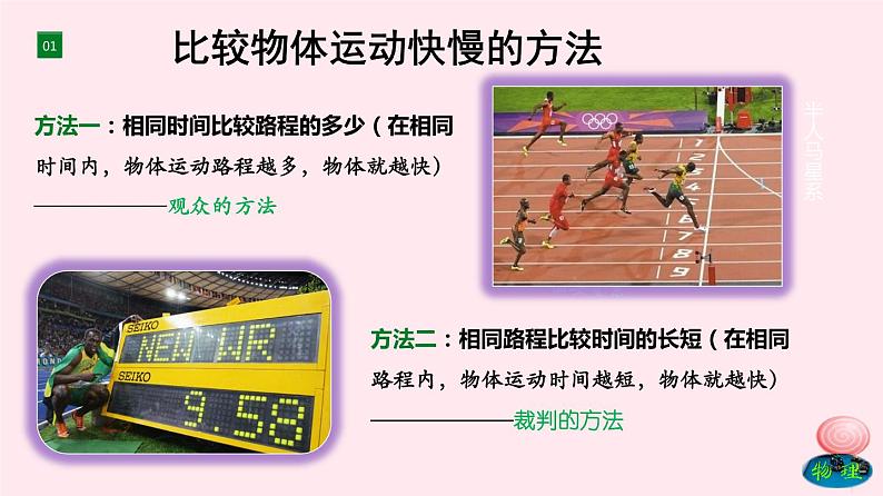 2019_2020学年八年级物理全册2-3快与慢课件（新版）沪科版第4页