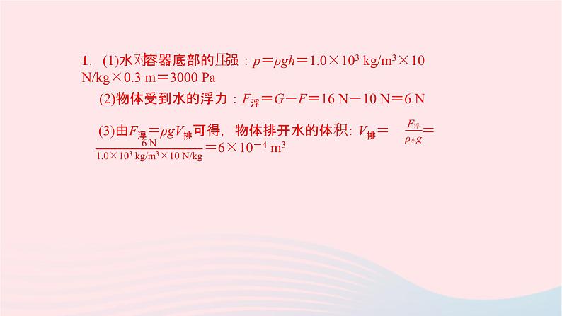 八年级物理全册专题三浮力的综合应用习题课件新版沪科版 (1)03