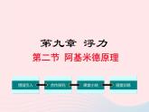 八年级物理全册第九章浮力第二节阿基米德原理课件（新版）沪科版