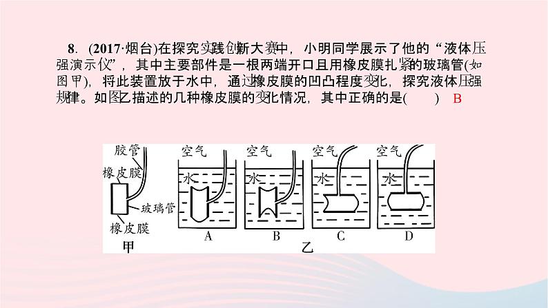 八年级物理全册第七章第二节力的合成习题课件新版沪科版 (2)08