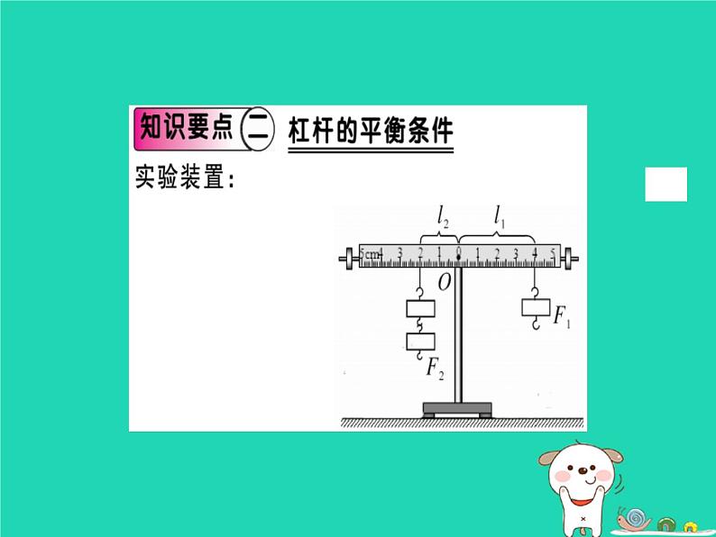 八年级物理全册第十章第一节科学探究杠杆的平衡条件（第1课时认识杠杆和杠杆的平衡条件）习题课件（新版）沪科版04