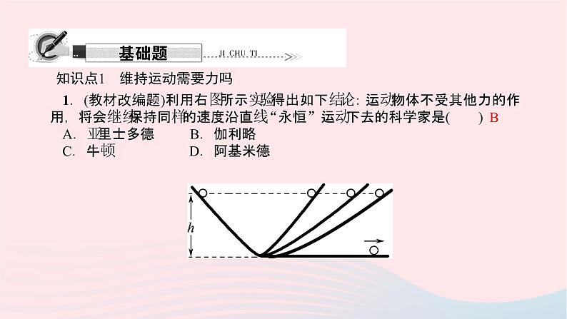 八年级物理全册第十章第五节机械效率第2课时探究和测量机械效率习题课件新版沪科版 (2)第2页