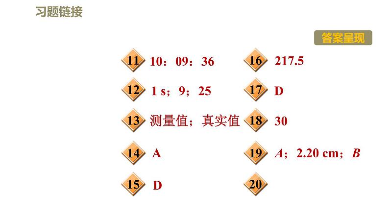 八年级全物理课件2-2长度与时间的测量_沪科版第3页