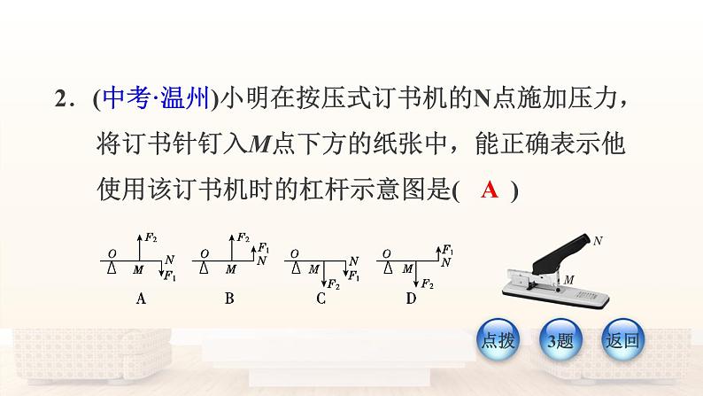 八年级全物理课件10-1  科学探究：杠杆的平衡条件_沪科版07