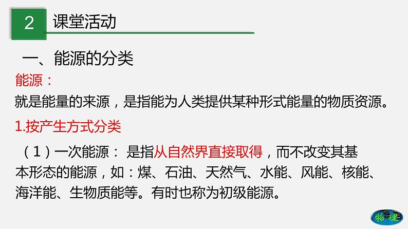 九年级下册教科版物理 专题11.3 能源 PPT课件03