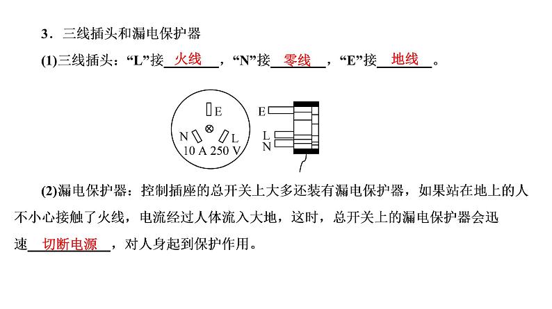 2021年春人教版物理中考专题复习课件《生活用电》（共30张PPT）05