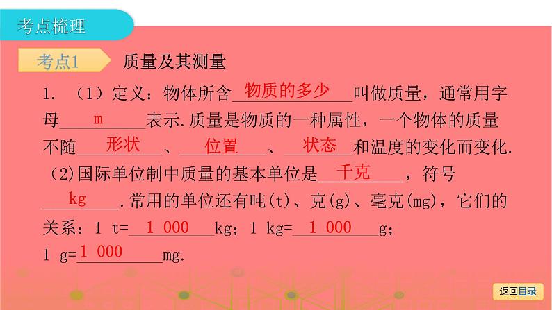 第一部分第五章，第一课时 质量及其测量 物质的物理属性 新材料及其应用—2021届广东物理（沪粤版）中考复习课件07