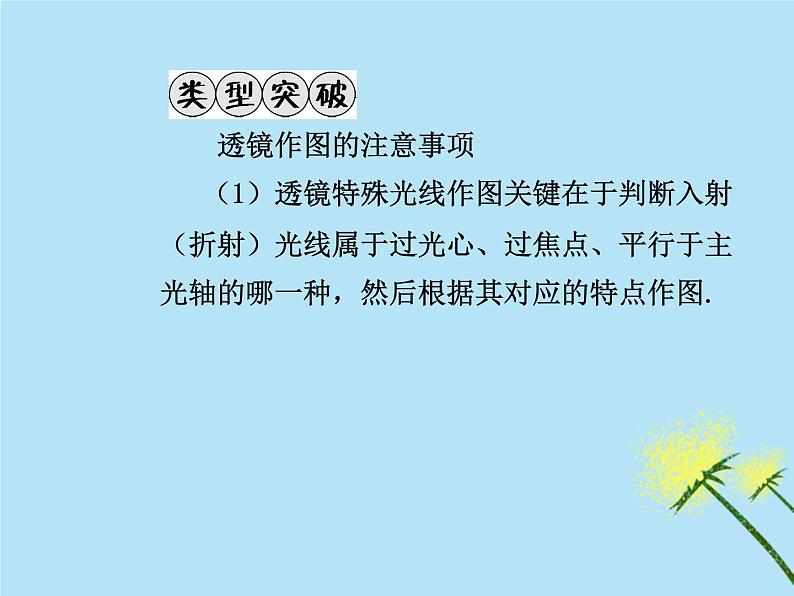 人教版物理中考复习 透镜及其应用 课件05