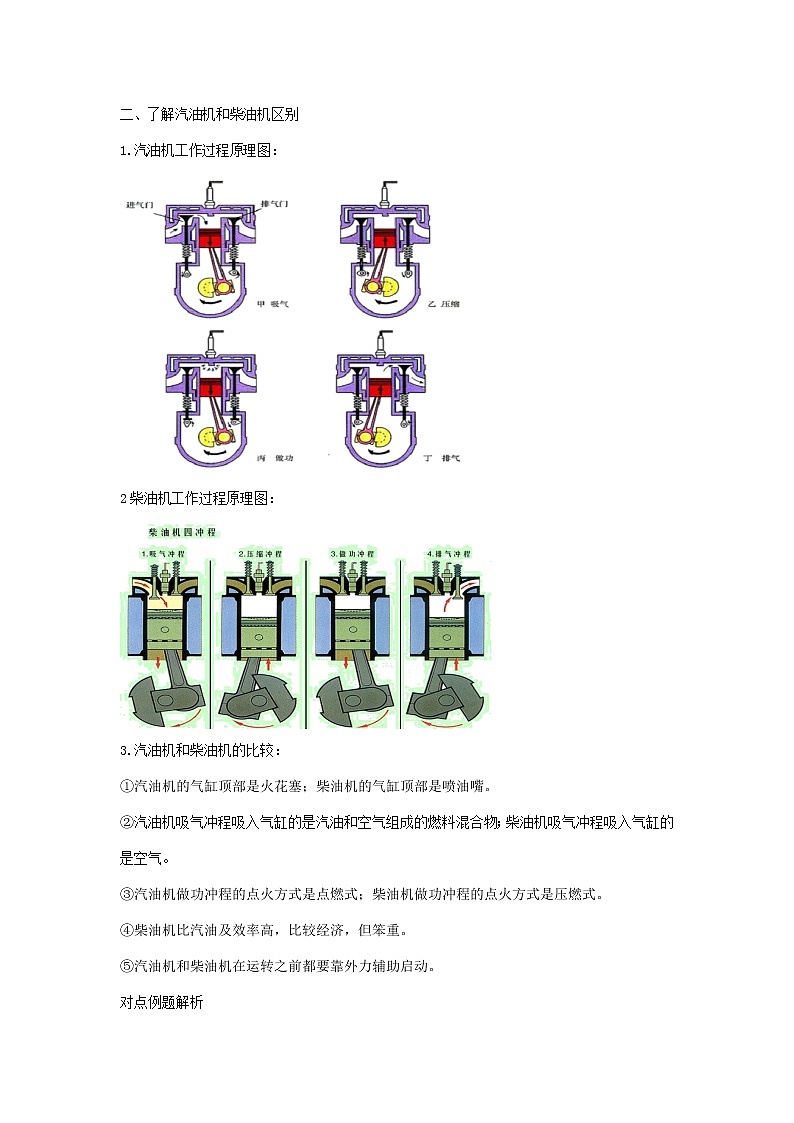 2020_2021学年九年级物理全册14.1热机精讲精练含解析新版新人教版202012104402