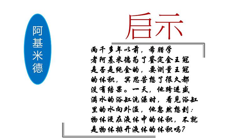 人教版八年级下物理10.2 阿基米德原理 内含视频素材精品课件02