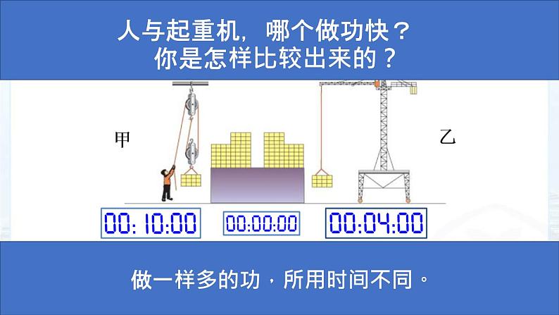 人教版八年级下物理11.2 功率 内含视频素材精品课件04