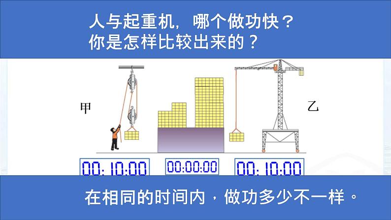 人教版八年级下物理11.2 功率 内含视频素材精品课件05