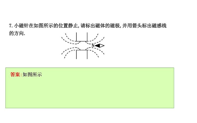 沪粤版物理九年级下册第十六章 电磁铁与自动控制  章末知识练习06