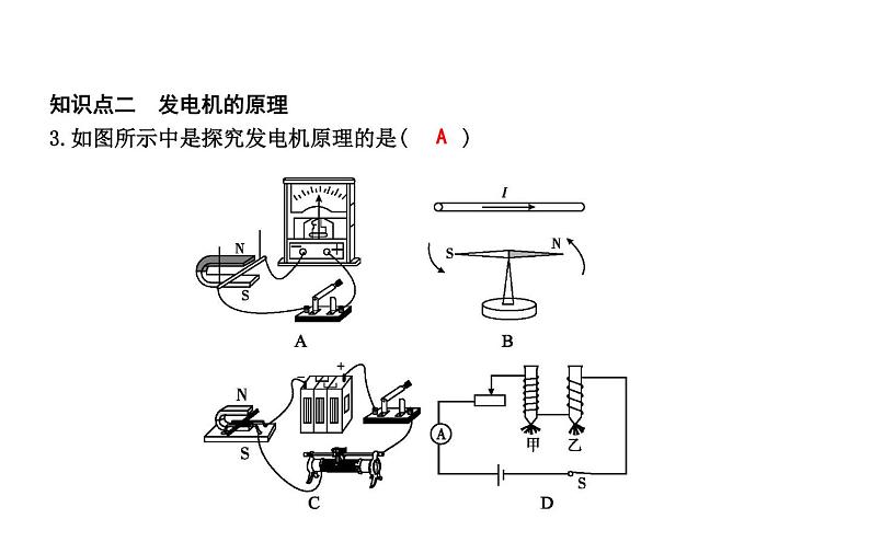 17.3 发电机为什么能发电 PPT课件_粤沪版物理九年级下册06