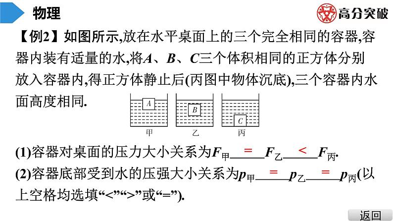 沪粤版八年级物理下册课堂教本  微专题二　密度、压强、浮力综合运用08