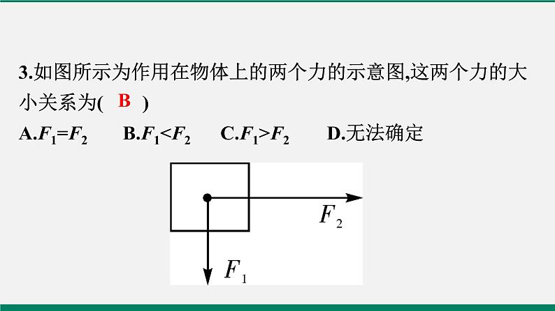 沪粤版八年物理下册课时作业 6.2　怎样测量和表示力04