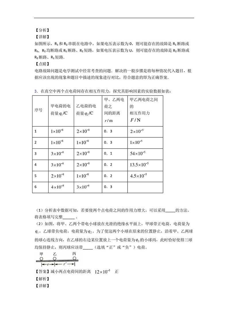 【物理】人教版九年级上册物理全册全套精选试卷测试卷附答案(20210201155955)03
