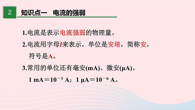 【精品】新人教版九年级物理全册 第15章 电流和电路 15.4电流的测量 课件第5页