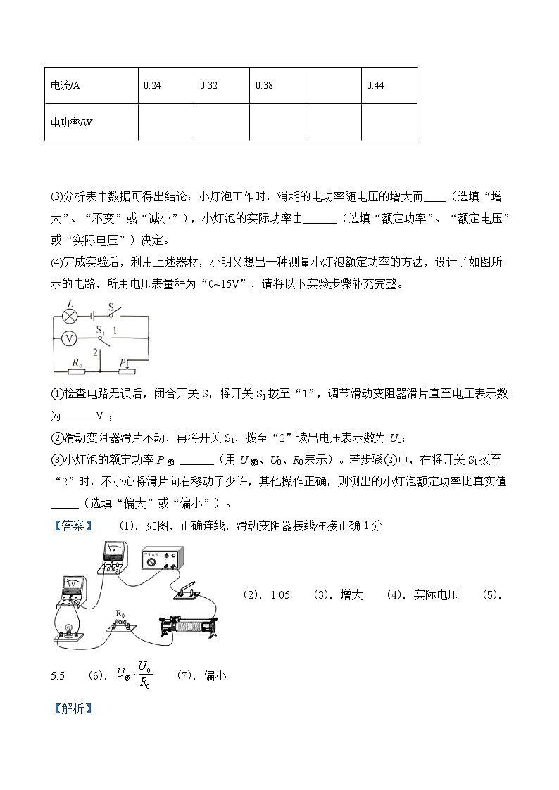 专题20  电功率-2020年中考物理真题分项汇编详细解答（全国通用）01期（教师版）03