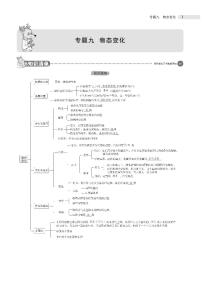 2021版《5年中考3年模拟》全国版中考物理：专题九　物态变化